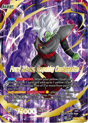 Fused Zamasu // Fused Zamasu, Despairing Condemnation (Gold Stamped) (P-755) [Promotion Cards] | Total Play
