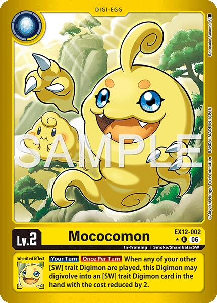 Mococomon [EX12-002] (Limited Foil) [Digital World Shambala] | Total Play