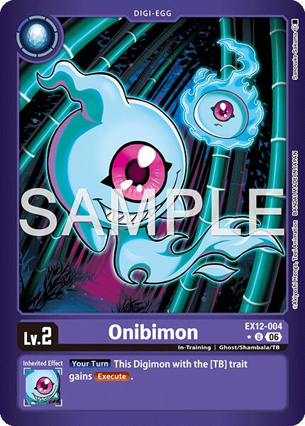 Onibimon [EX12-004] (Limited Foil) [Digital World Shambala] | Total Play