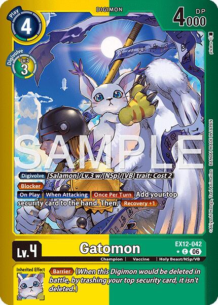 Gatomon [EX12-042] (Limited Foil) [Digital World Shambala] | Total Play