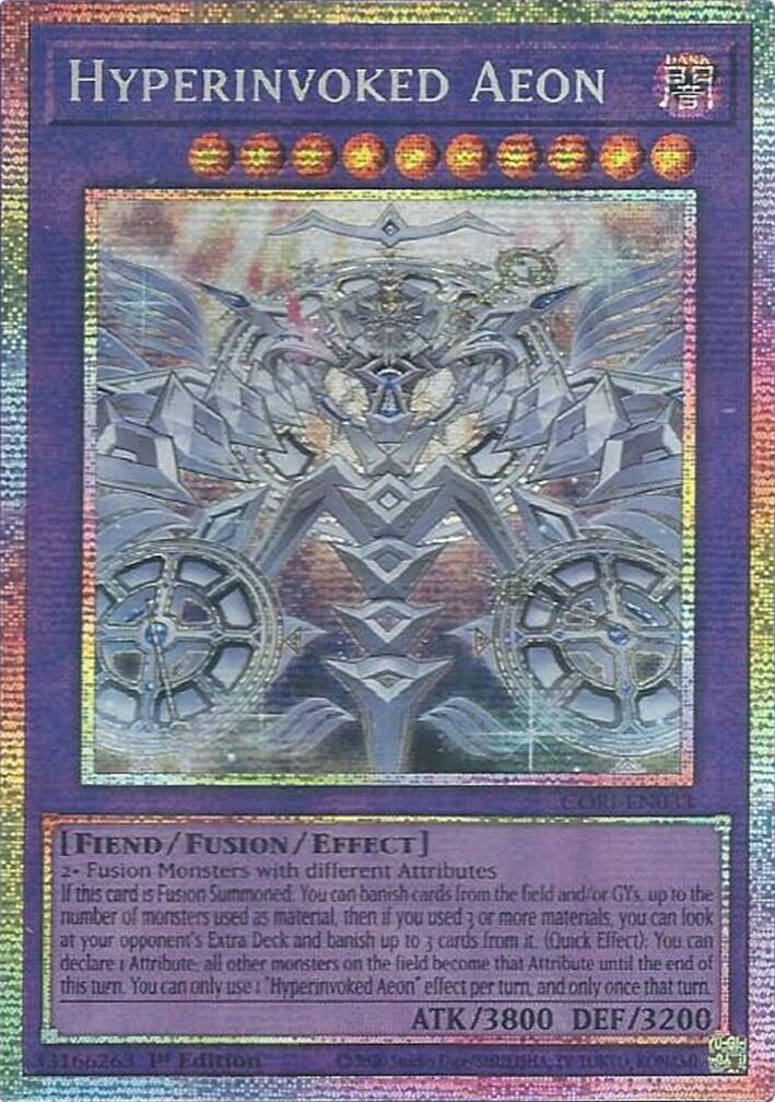 Hyperinvoked Aeon (Starlight Rare) [CORI-EN033] Starlight Rare | Total Play