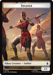Soldier // Goat Double-Sided Token [Marvel Super Heroes Commander Tokens] | Total Play