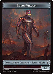 Villain // Robot Villain Double-Sided Token (009//020) [Marvel Super Heroes Tokens] | Total Play