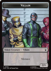 Villain // Robot Villain Double-Sided Token (009//020) [Marvel Super Heroes Tokens] | Total Play