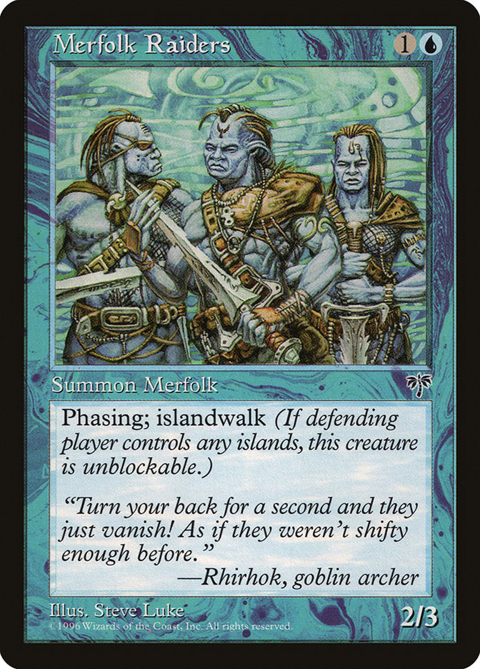 Merfolk Raiders [Mirage] | Total Play