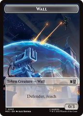 Wall // Council of Reeds Double-Sided Token [Marvel Super Heroes Commander Tokens] | Total Play