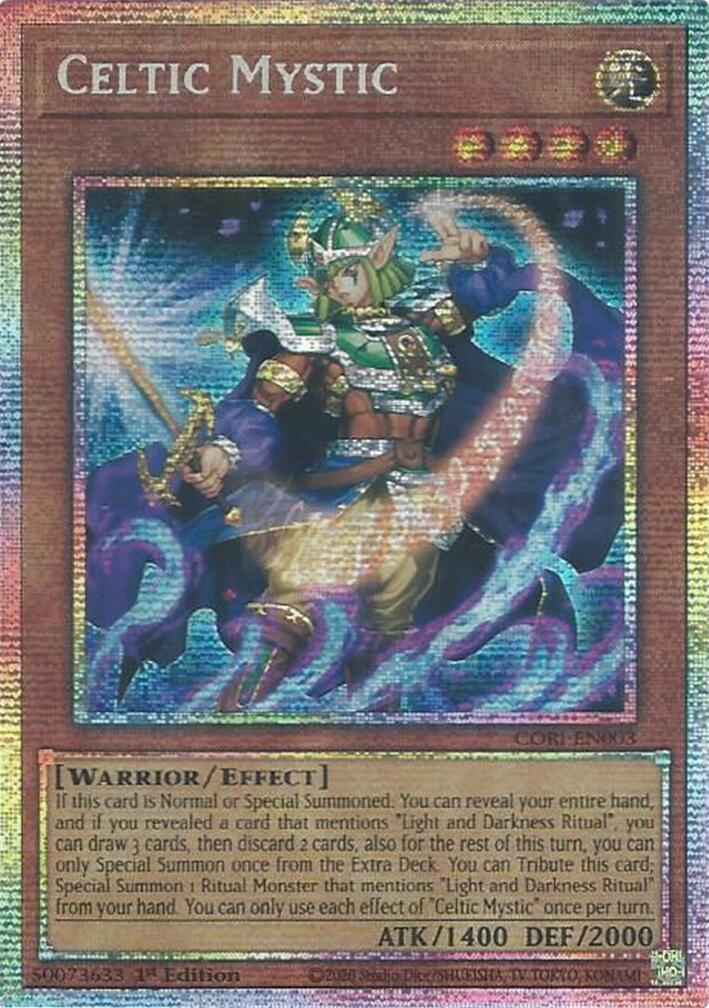 Celtic Mystic (Starlight Rare) [CORI-EN003] Starlight Rare | Total Play