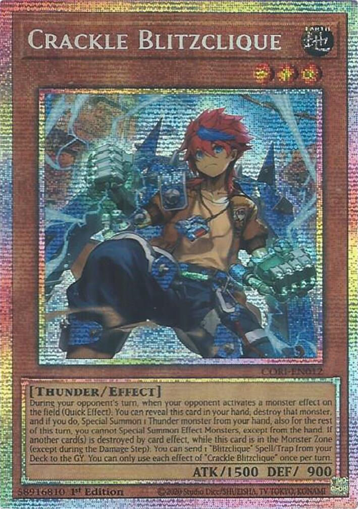 Crackle Blitzclique (Starlight Rare) [CORI-EN012] Starlight Rare | Total Play