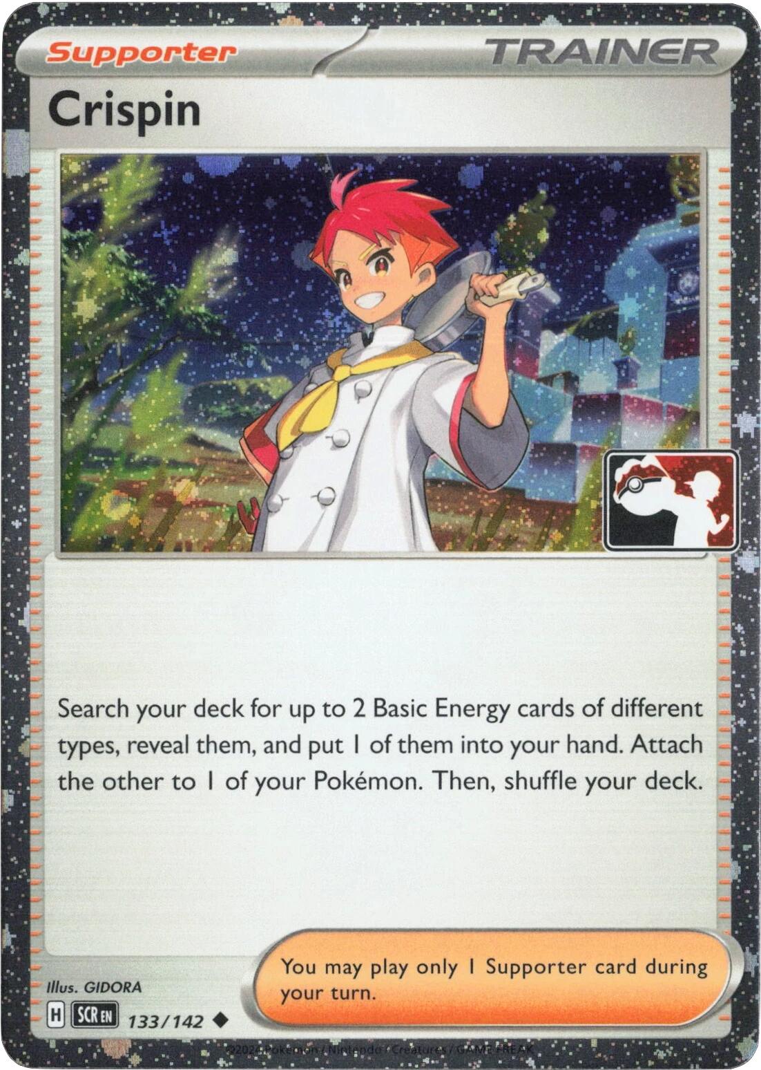 Crispin (133/142) (Cosmos Holo) [Prize Pack Series Six] | Total Play