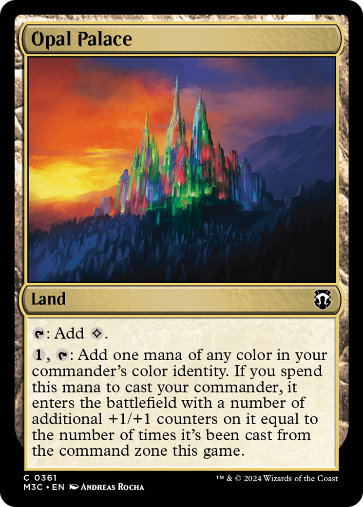 Opal Palace (Ripple Foil) [Modern Horizons 3 Commander] | Total Play