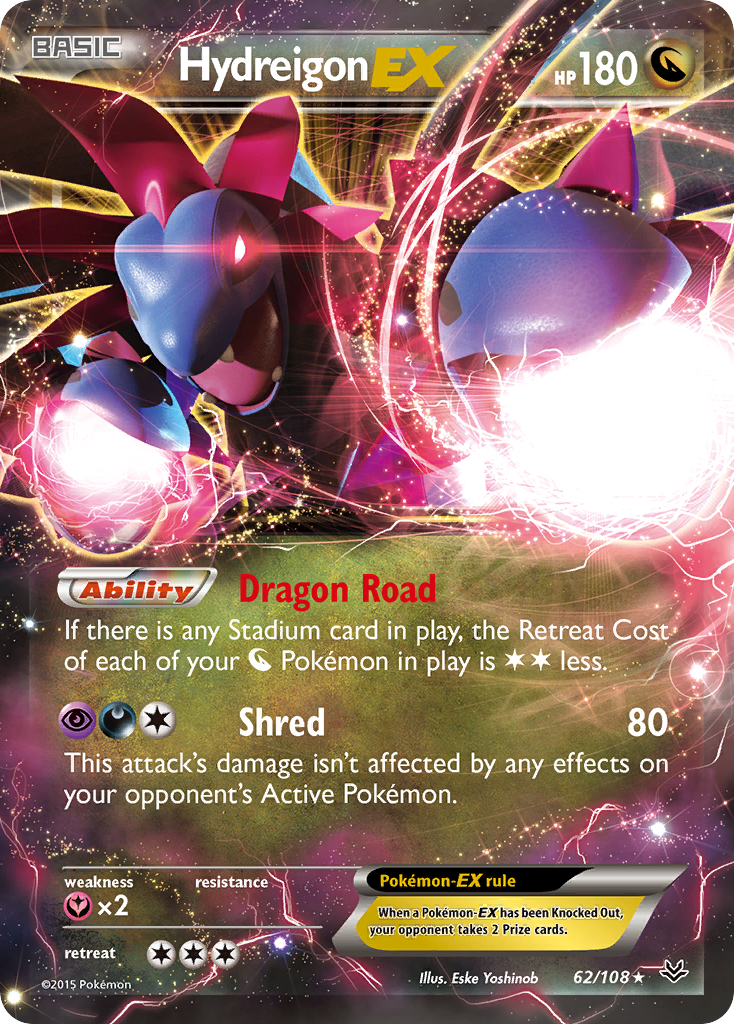 Hydreigon EX (62/108) [XY: Roaring Skies] | Total Play