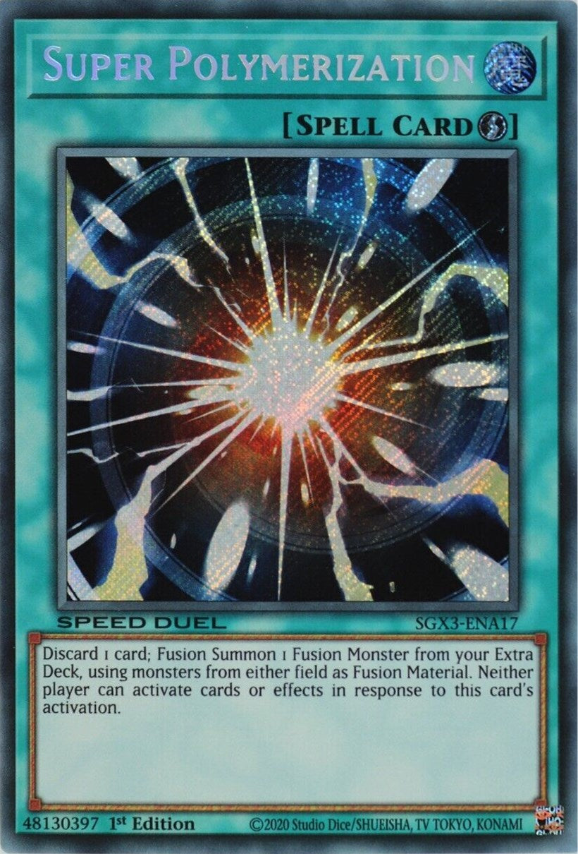 Super Polymerization [SGX3-ENA17] Secret Rare | Total Play