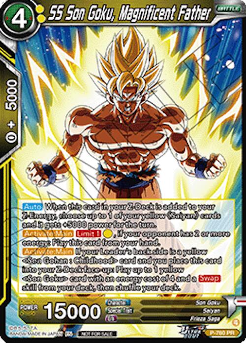 SS Son Goku, Magnificent Father (Deluxe Pack 2026 Vol.2) (P-760) [Tournament Promotion Cards] | Total Play