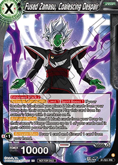 Fused Zamasu, Coalescing Despair (Deluxe Pack 2026 Vol.2) (P-761) [Tournament Promotion Cards] | Total Play