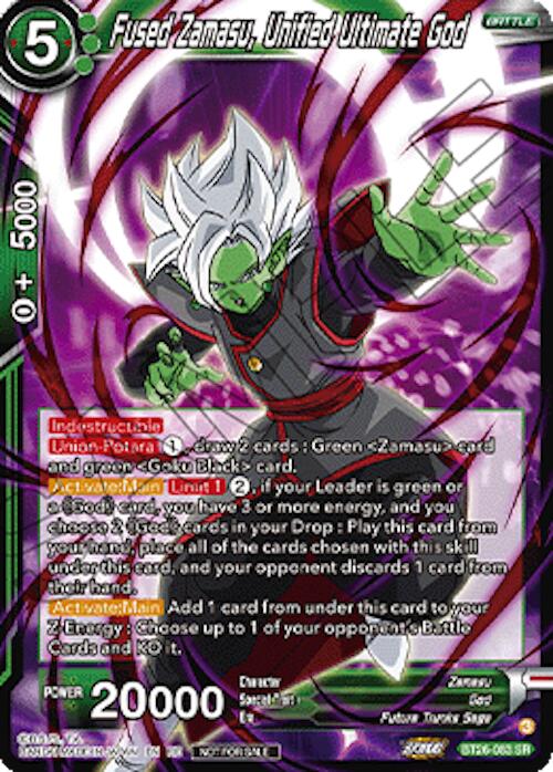 Fused Zamasu, Unified Ultimate God (Deluxe Pack 2026 Vol.2) (BT26-083) [Tournament Promotion Cards] | Total Play