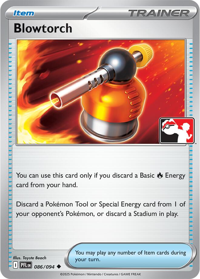 Blowtorch (086/094) [Prize Pack Series Nine] | Total Play