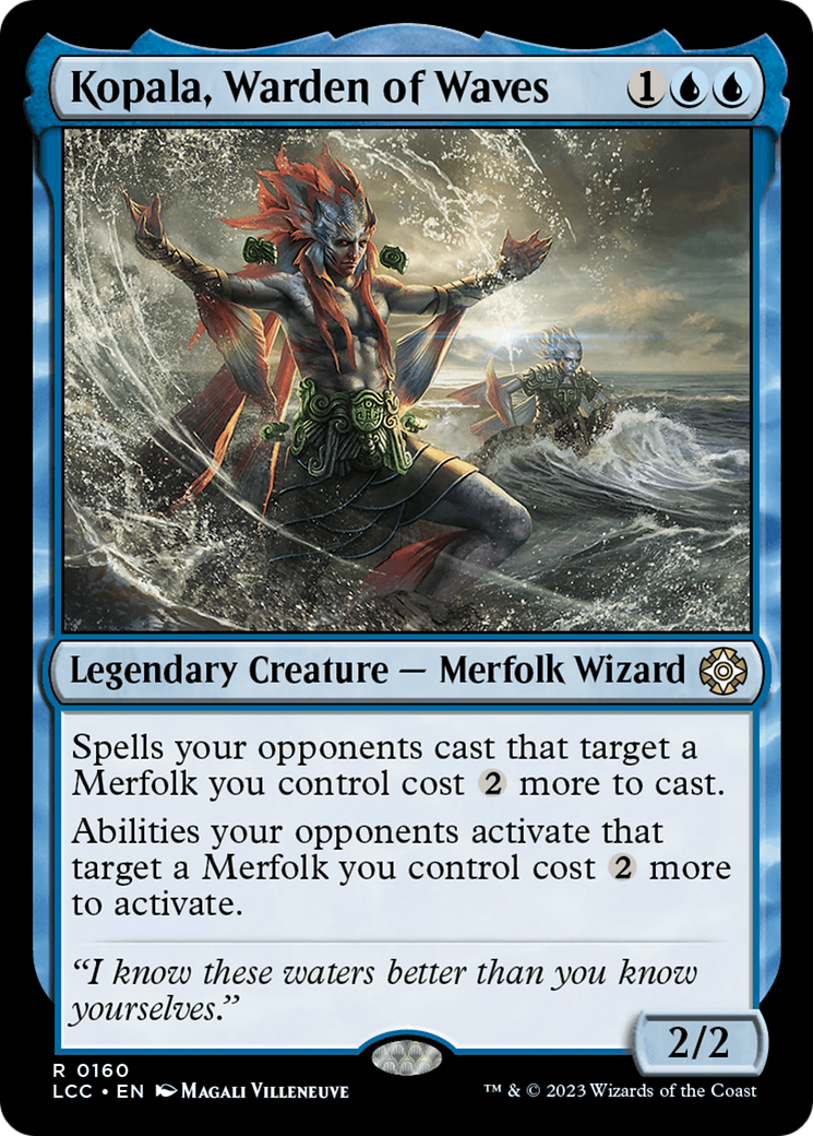 Kopala, Warden of Waves [The Lost Caverns of Ixalan Commander] | Total Play