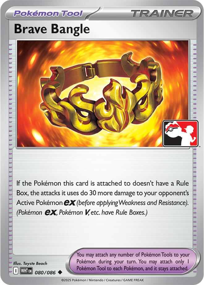 Brave Bangle (080/086) (Cosmos Holo) [Prize Pack Series Nine] | Total Play