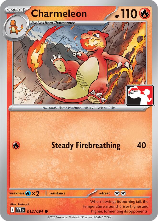 Charmeleon (012/094) [Prize Pack Series Nine] | Total Play