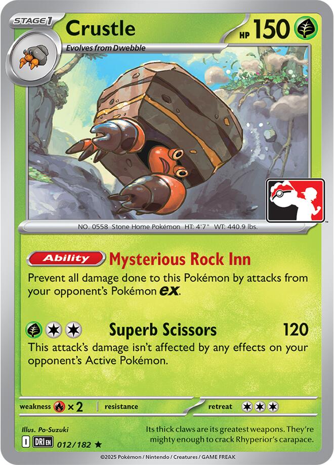 Crustle (012/182) [Prize Pack Series Nine] | Total Play