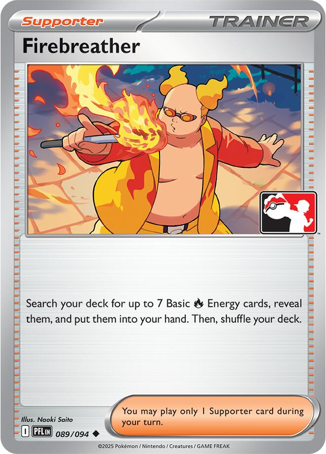 Firebreather (089/094) [Prize Pack Series Nine] | Total Play