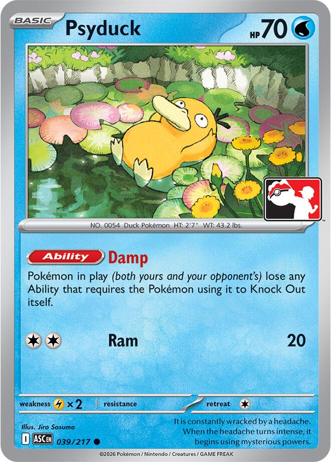 Psyduck (039/217) [Prize Pack Series Nine] | Total Play