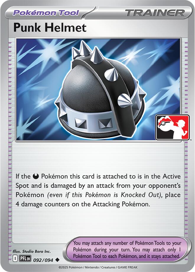 Punk Helmet (092/094) [Prize Pack Series Nine] | Total Play