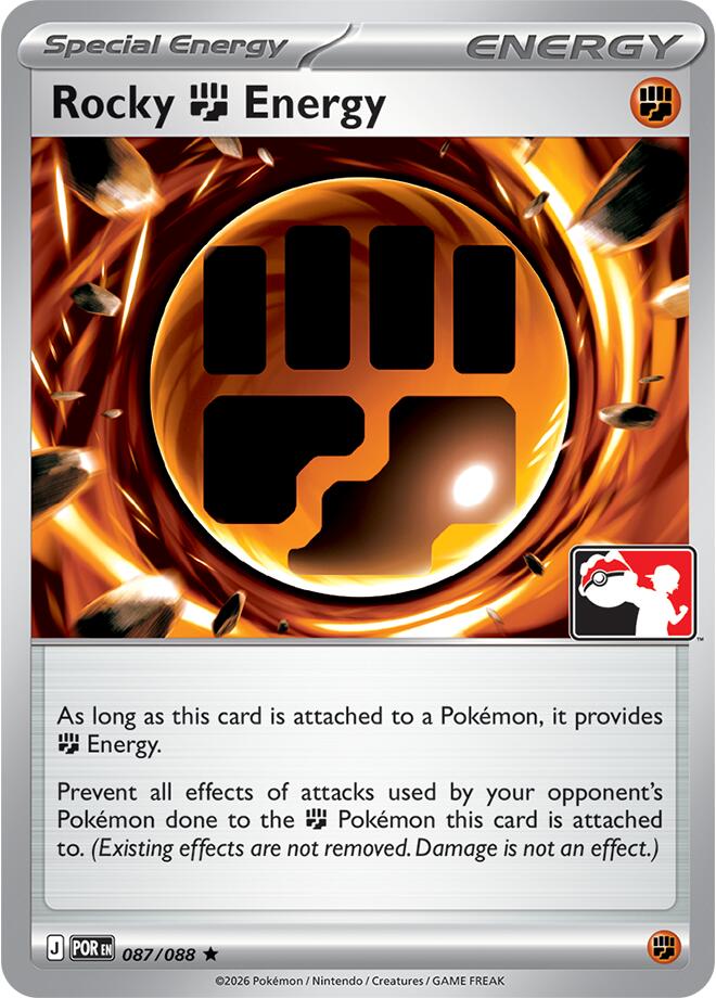 Rocky Fighting Energy (087/088) [Prize Pack Series Nine] | Total Play