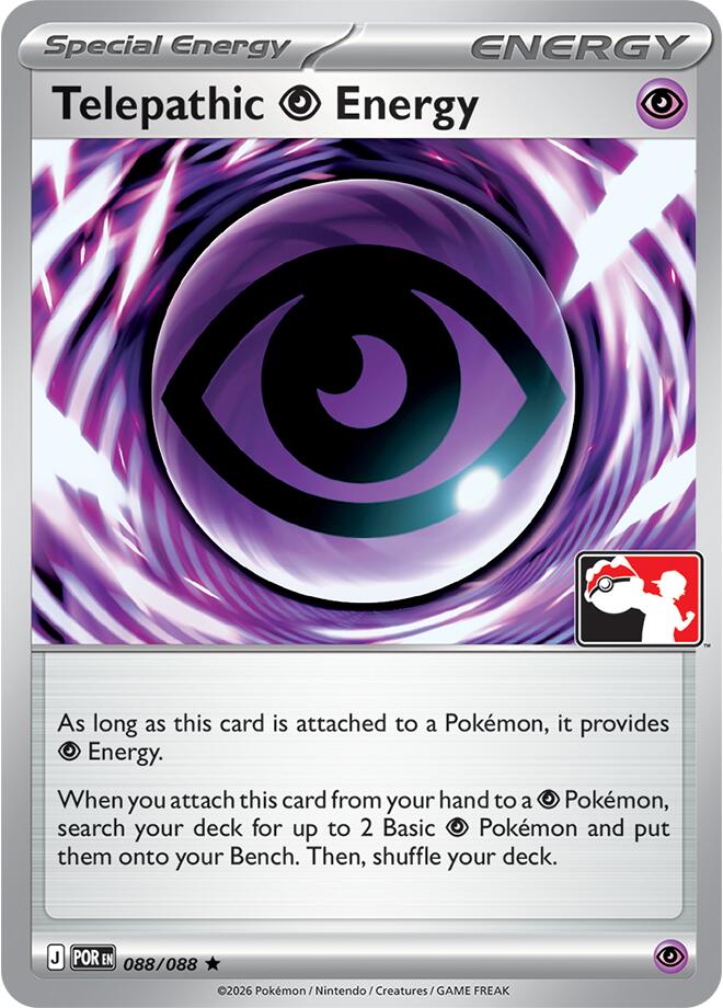 Telepathic Psychic Energy (088/088) [Prize Pack Series Nine] | Total Play