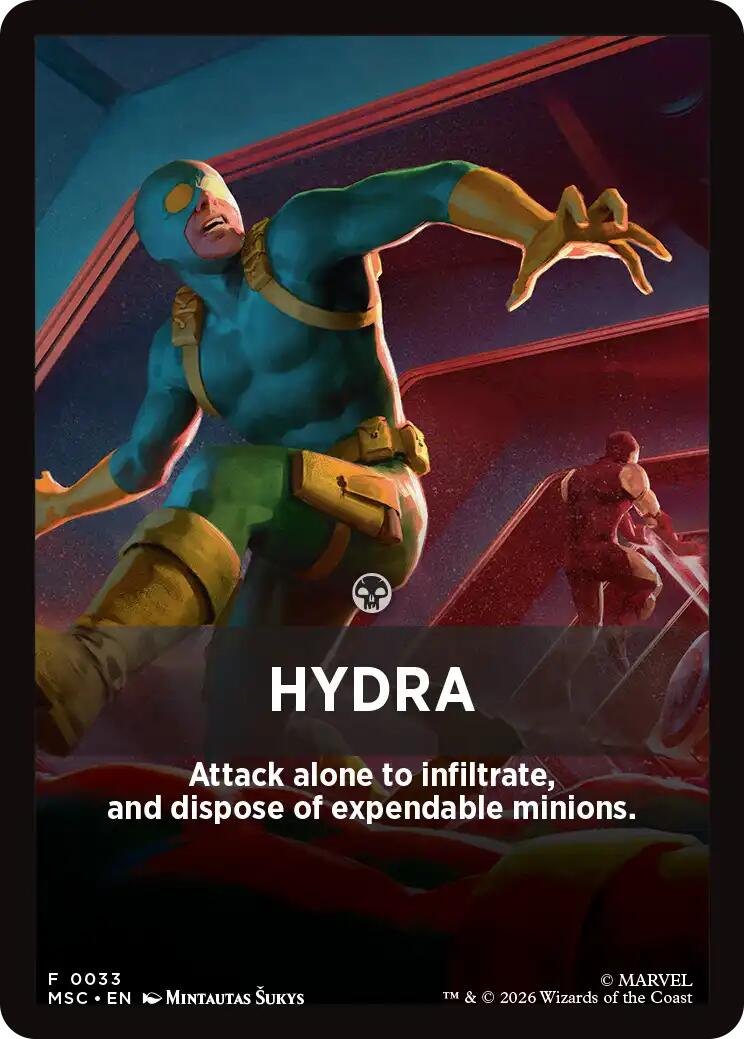 Hydra Theme Card [Marvel Super Heroes Commander] | Total Play