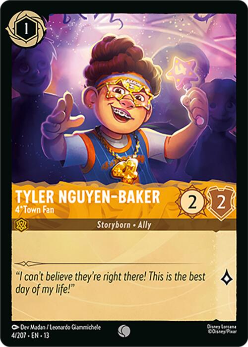 Tyler Nguyen-Baker - 4*Town Fan (4/207) [Attack of the Vine!] | Total Play