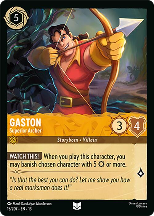 Gaston - Superior Archer (15/207) [Attack of the Vine!] | Total Play