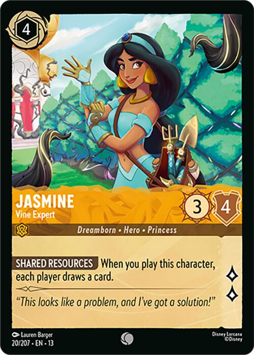 Jasmine - Vine Expert (20/207) [Attack of the Vine!] | Total Play