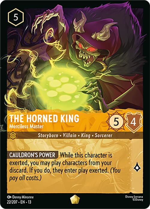 The Horned King - Merciless Master (22/207) [Attack of the Vine!] | Total Play