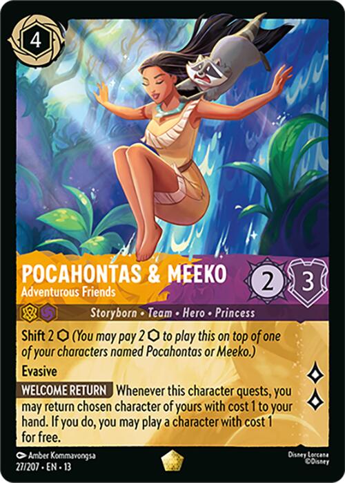 Pocahontas & Meeko - Adventurous Friends (27/207) [Attack of the Vine!] | Total Play