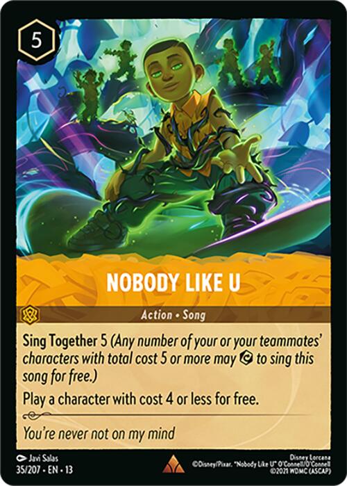 Nobody Like U (35/207) [Attack of the Vine!] | Total Play