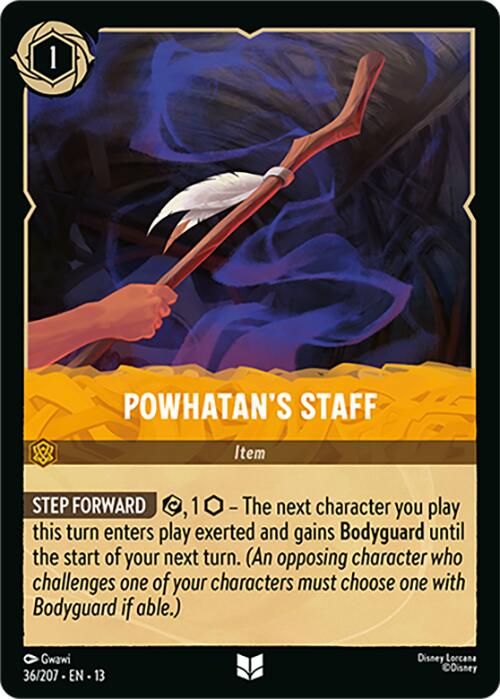 Powhatan's Staff (36/207) [Attack of the Vine!] | Total Play