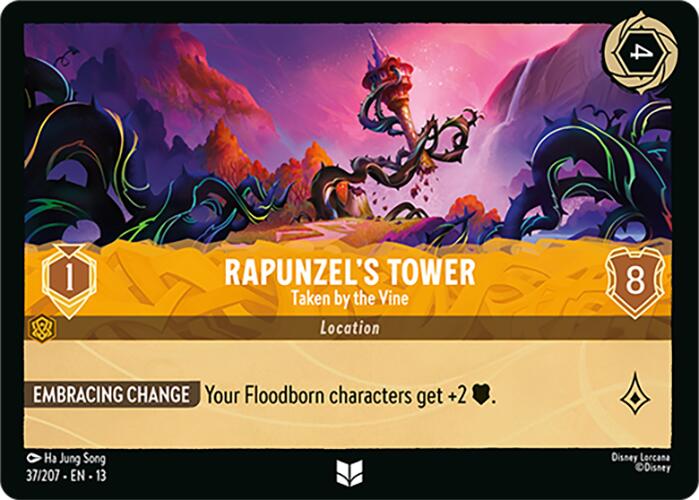 Rapunzel's Tower - Taken by the Vine (37/207) [Attack of the Vine!] | Total Play