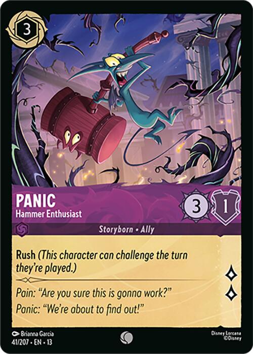 Panic - Hammer Enthusiast (41/207) [Attack of the Vine!] | Total Play