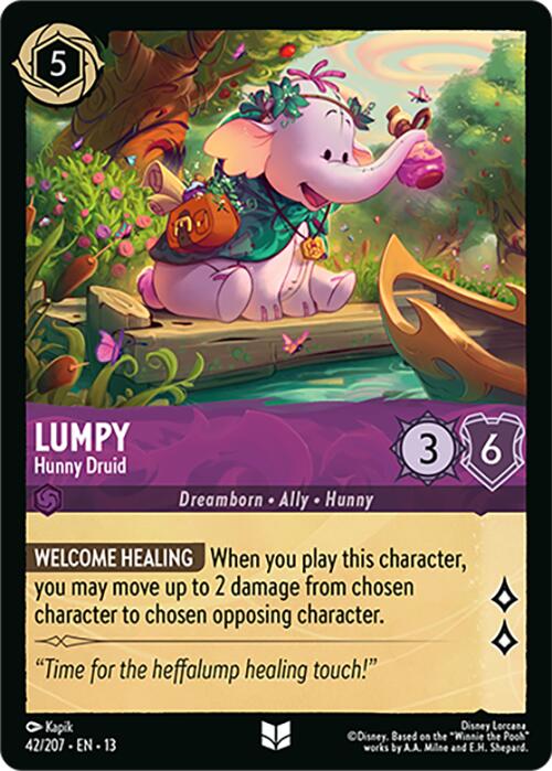 Lumpy - Hunny Druid (42/207) [Attack of the Vine!] | Total Play