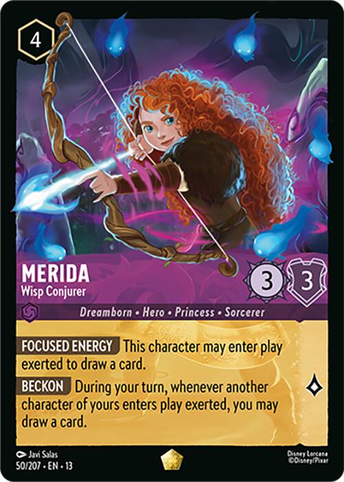 Merida - Wisp Conjurer (50/207) [Attack of the Vine!] | Total Play