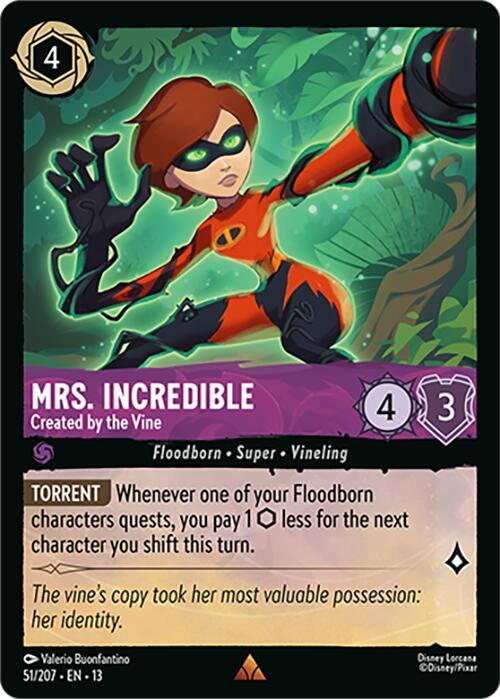 Mrs. Incredible - Created by the Vine (51/207) [Attack of the Vine!] | Total Play