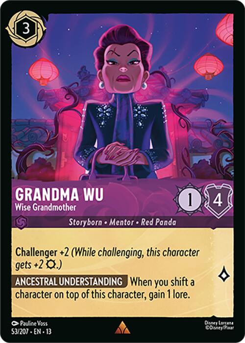 Grandma Wu - Wise Grandmother (53/207) [Attack of the Vine!] | Total Play