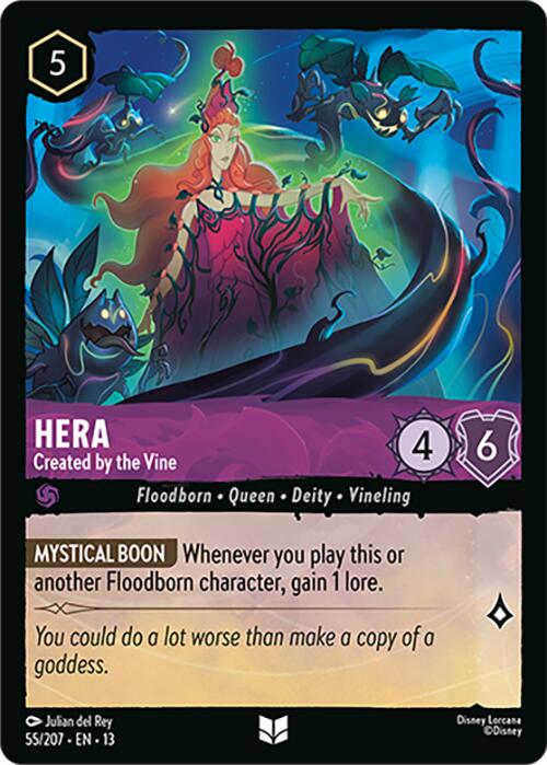 Hera - Created by the Vine (55/207) [Attack of the Vine!] | Total Play