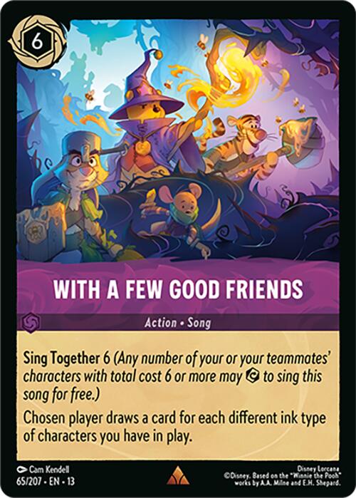 With a Few Good Friends (65/207) [Attack of the Vine!] | Total Play
