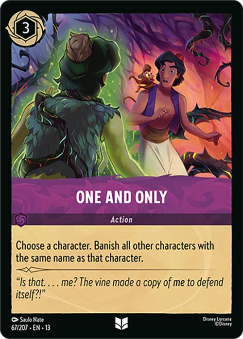 One and Only (67/207) [Attack of the Vine!] | Total Play