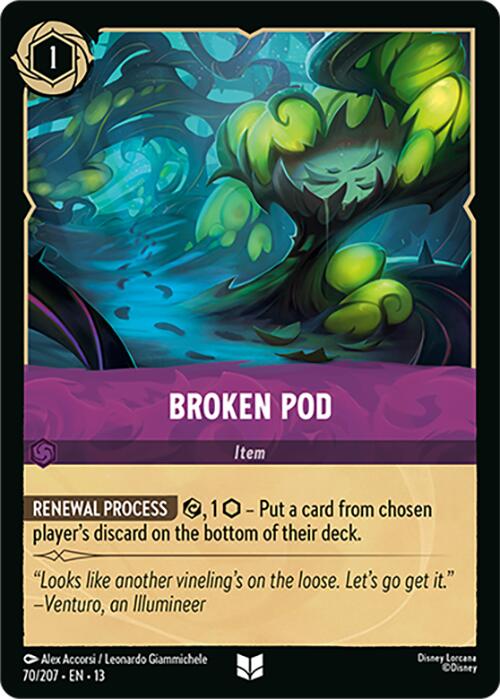 Broken Pod (70/207) [Attack of the Vine!] | Total Play