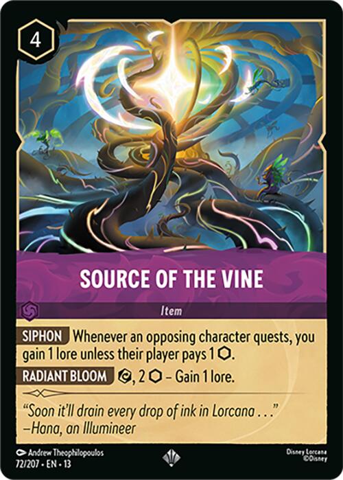 Source of the Vine (72/207) [Attack of the Vine!] | Total Play
