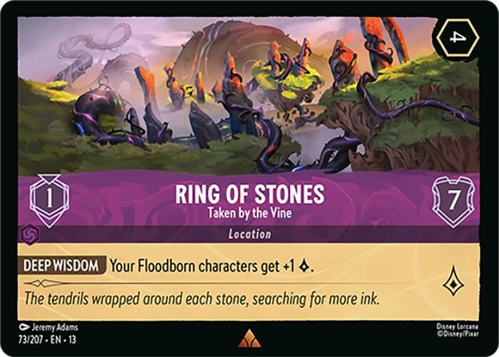 Ring of Stones - Taken by the Vine (73/207) [Attack of the Vine!] | Total Play