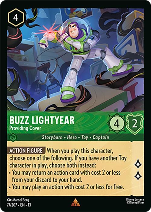 Buzz Lightyear - Providing Cover (77/207) [Attack of the Vine!] | Total Play
